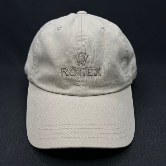 Vintage Rolex Strapback Hat Golf Promo Heuga Center USA