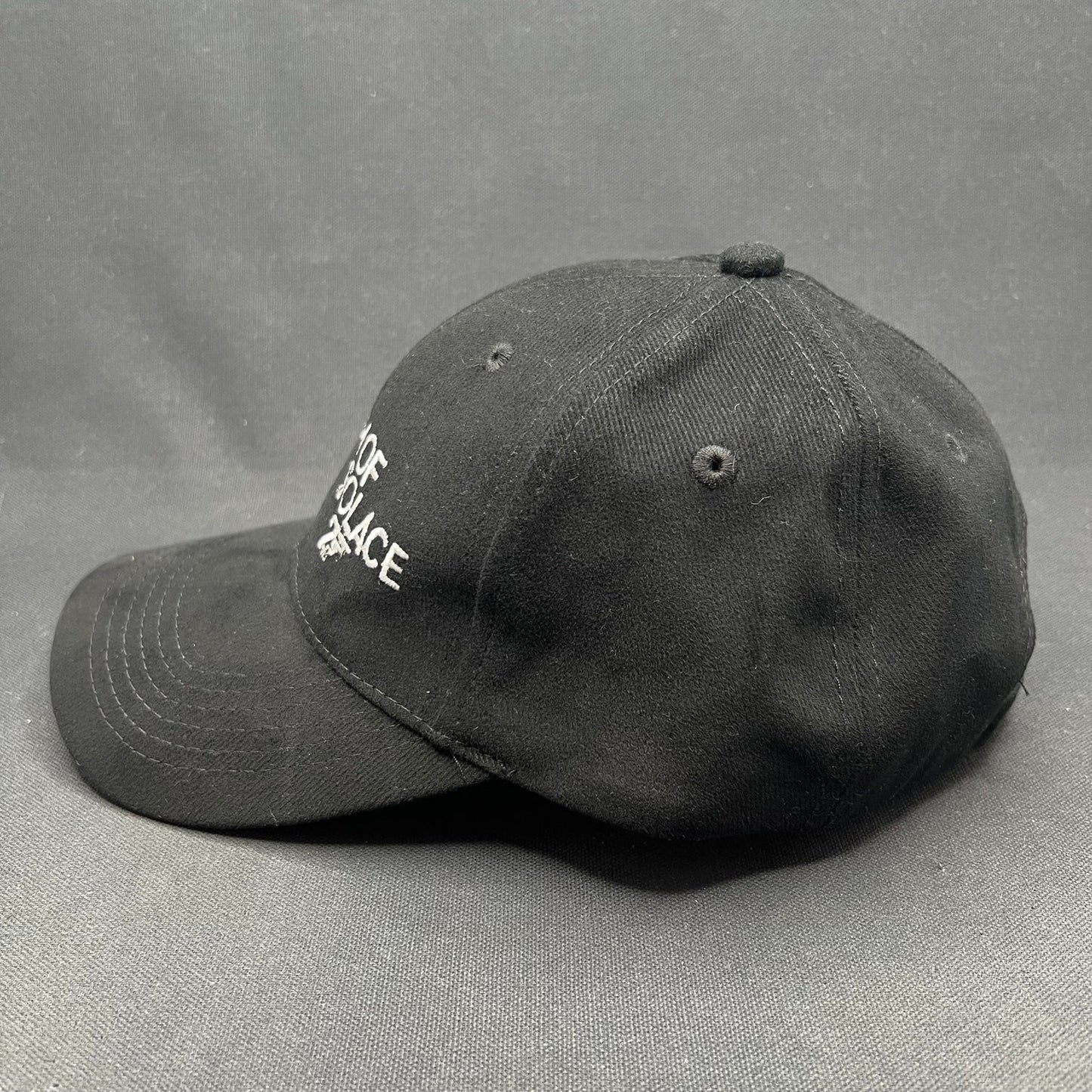 James Bond Quantum of Solace 007 Strapback Hat Black James Bond Promo Cap