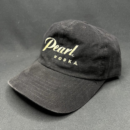 Vintage Pearl Vodka Snapback Hat Black USA Made Capstone Promo
