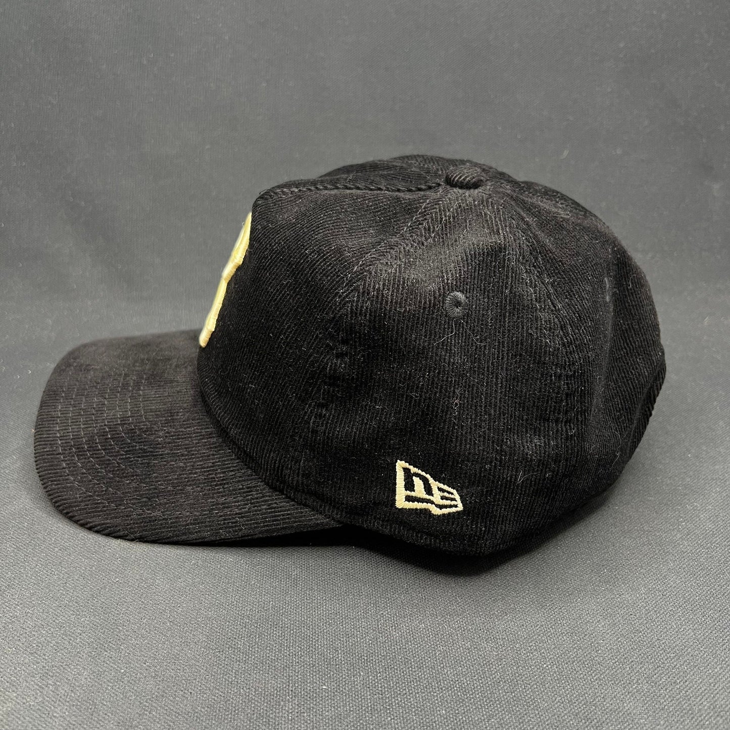 Brooklyn Dodgers New Era 9TWENTY Corduroy Snapback Hat Black