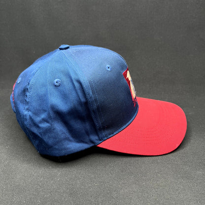 Vintage 2000 Big Cap Santa Anita Horse Racing Snapback Hat Y2K