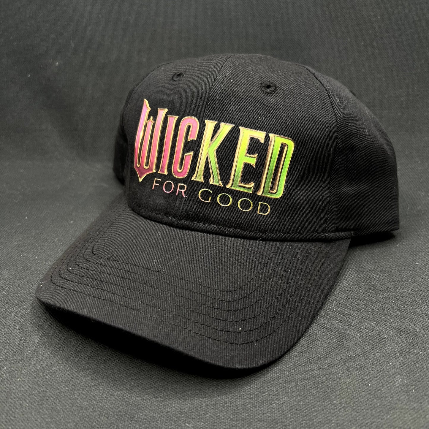 Wicked For Good Strapback Hat Broadway Musical Promo Mega Cap