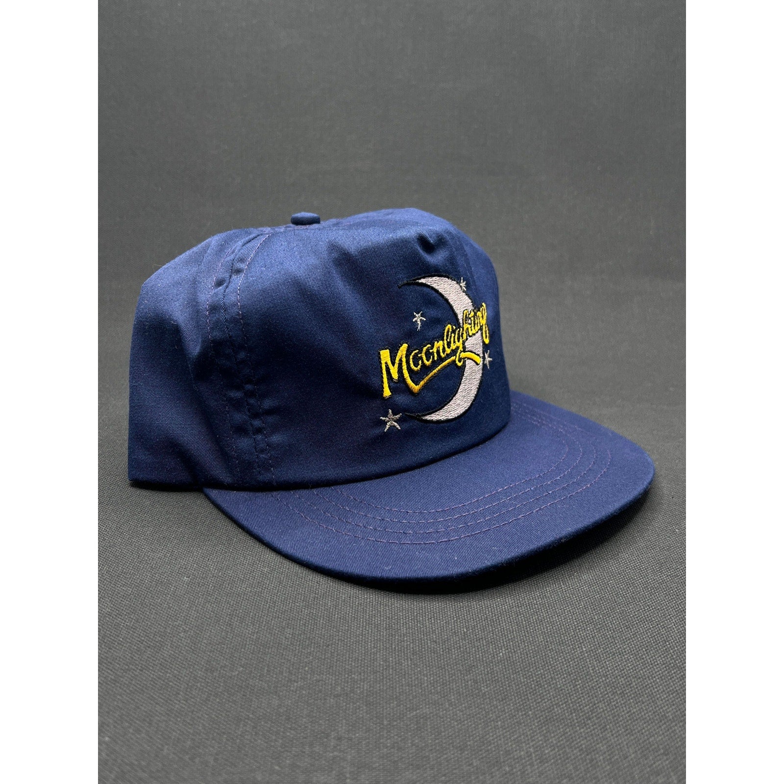Vintage Moonlighting TV Show Promo Snapback Hat – FAD Custom Lettering