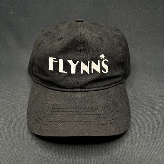 Flynn’s Irish Pub Adjustable Strapback Hat Black St. Patrick’s Bar Cap