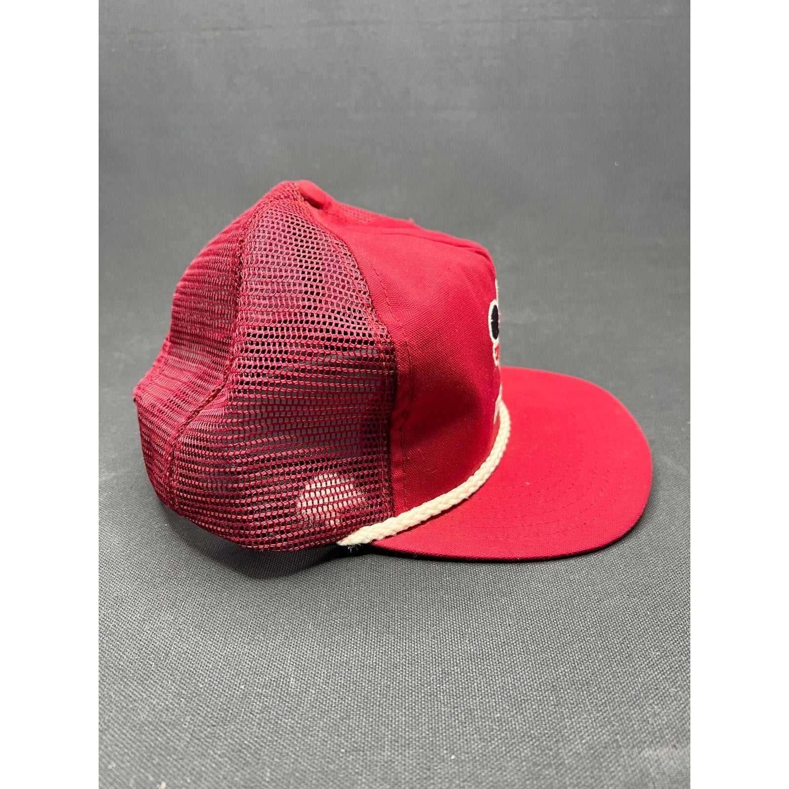 Rare Vintage 1980s Skoal Bandit Racing Rope Snapback Trucker Hat – Made In USA