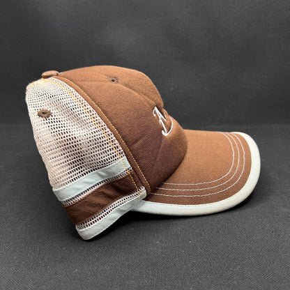 Aspen Colorado Brown Snapback Trucker Hat – Von Dutch Style Ski Cap