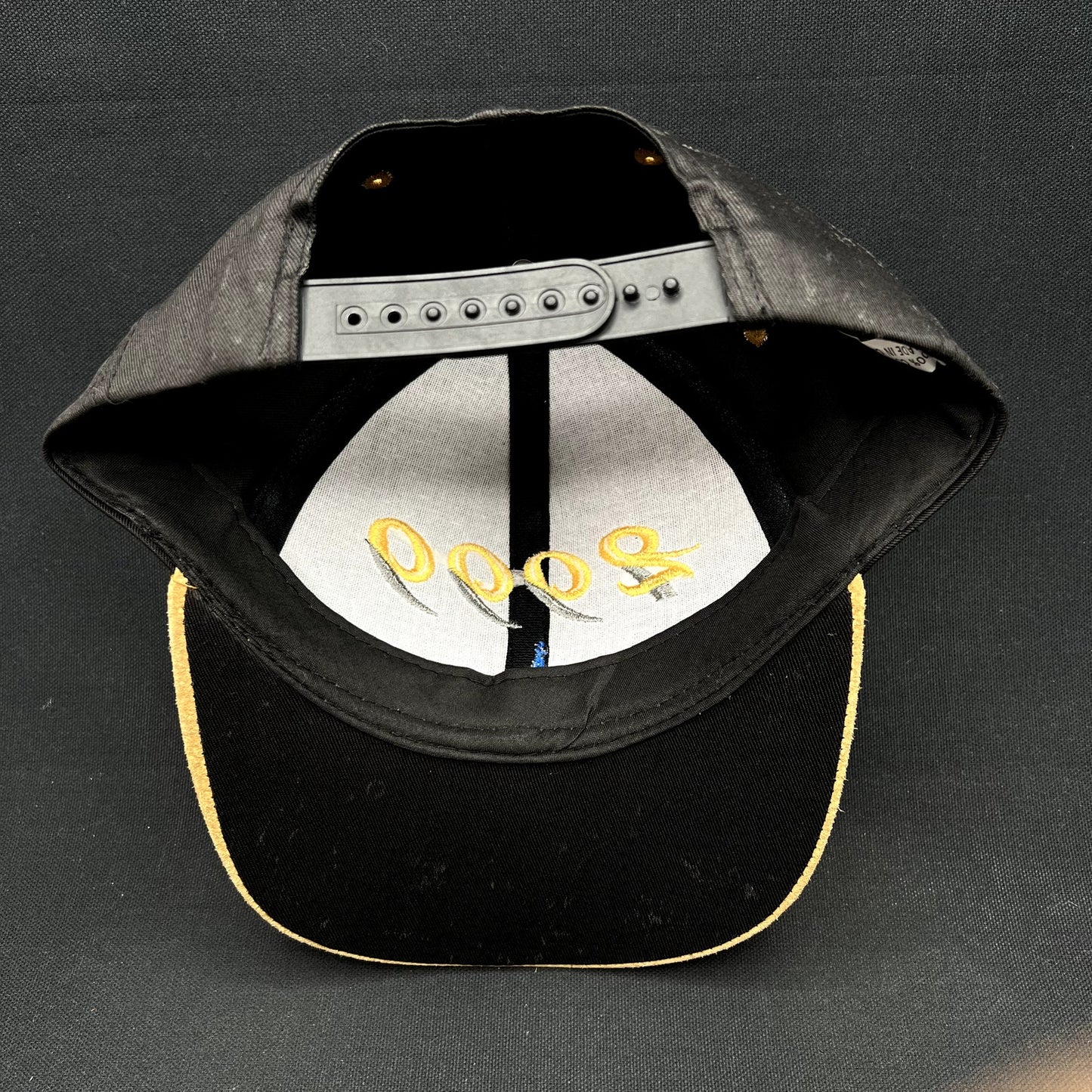 Vintage Y2K 2000 Paris France Snapback Hat Suede Brim