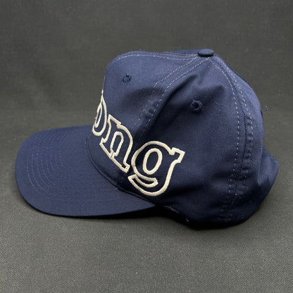 Vintage Geelong AFL Snapback Hat Big Logo Spellout Made in Taiwan