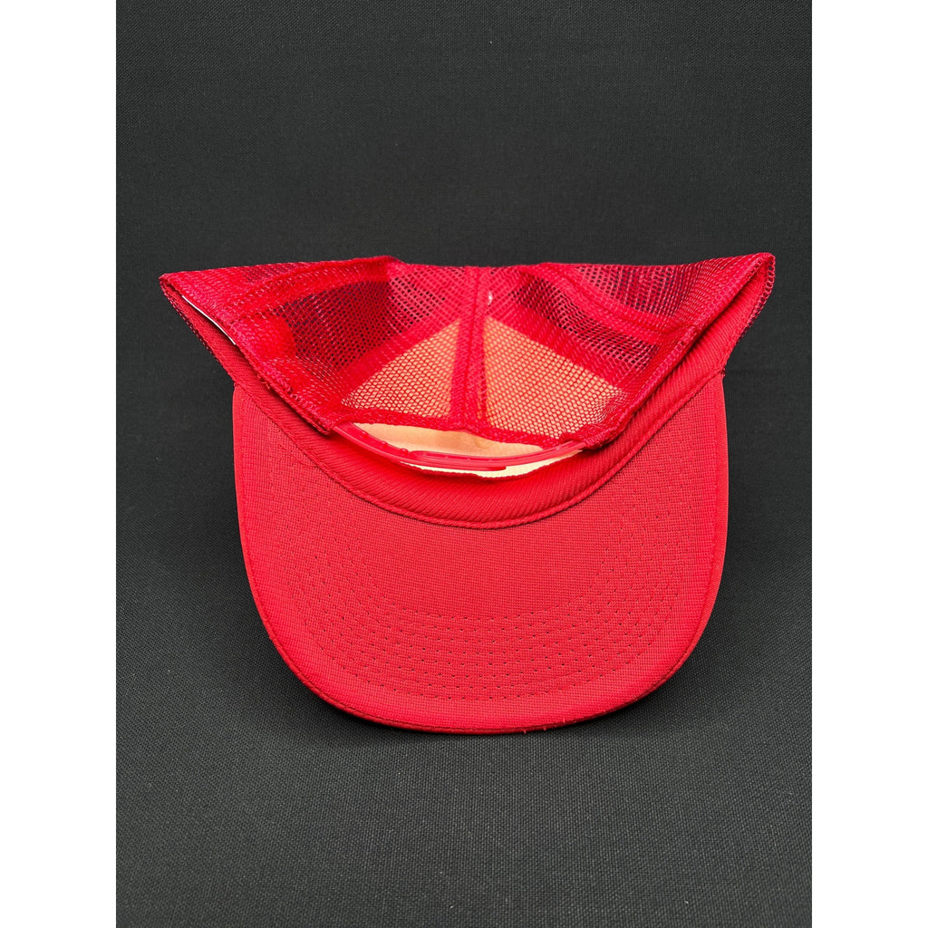 AVN Trucker Hat Classic Red Foam Front Mesh Snapback Adult Video News Promo Cap