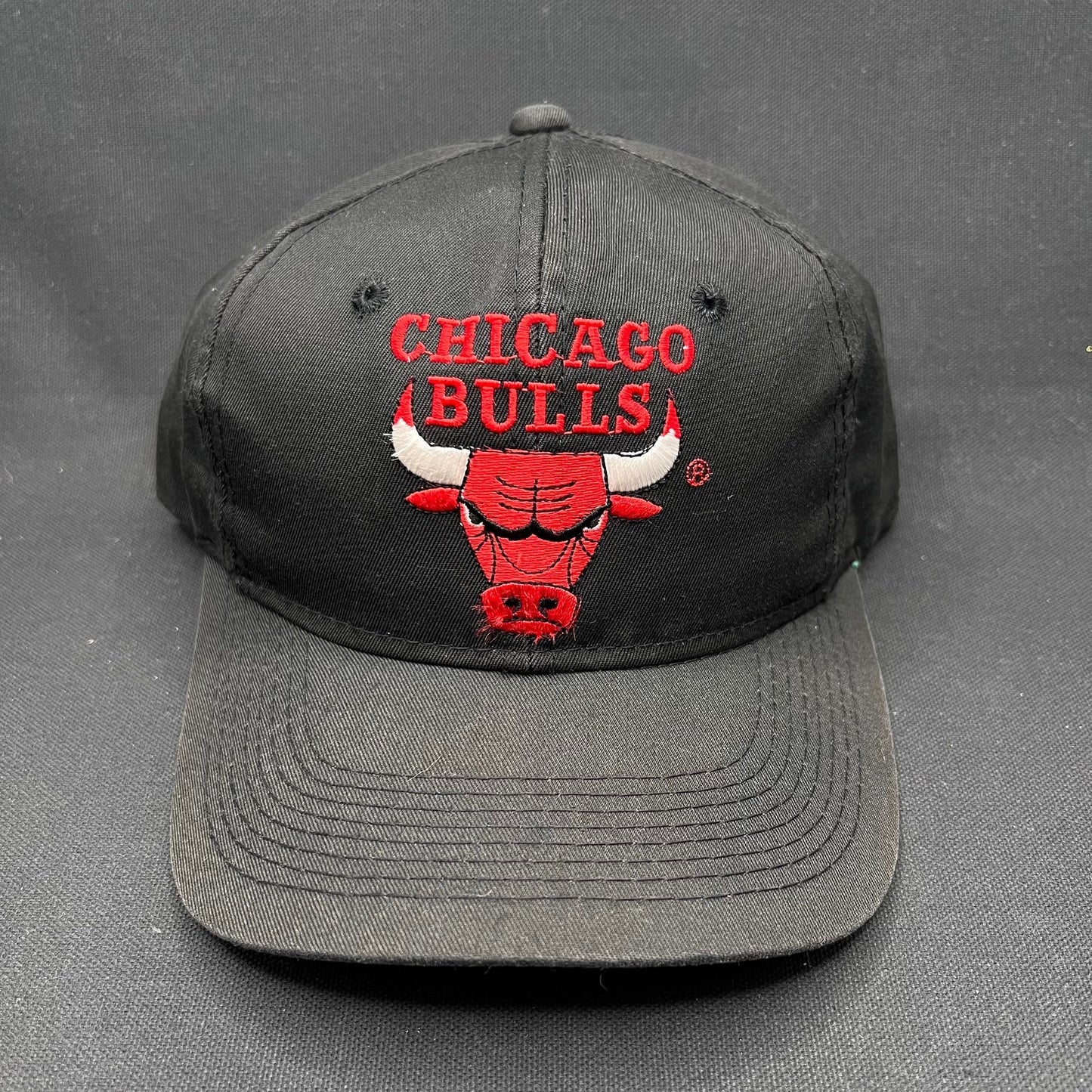 Vintage Chicago Bulls Snapback Hat The E Cap 90s NBA