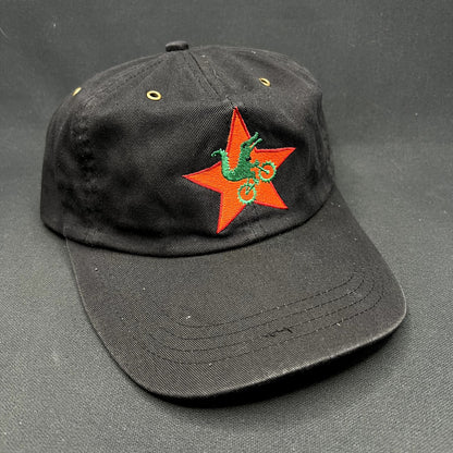 Vintage 1990s Moots Mountain Bikes Strapback Hat SCI Black Cycling MTB Cap