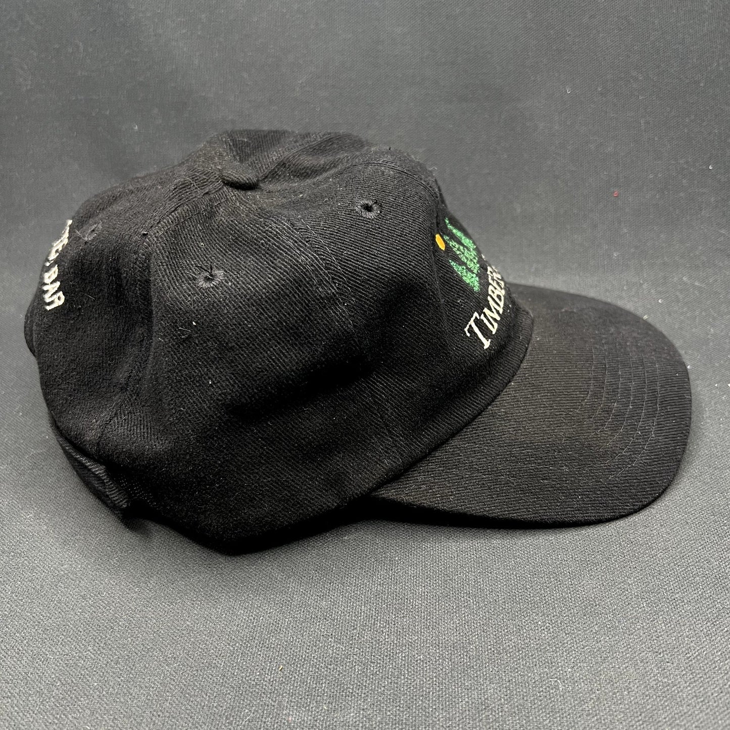 Vintage 1990s Timberline Butch’s Lobster Bar Strapback Hat Restaurant Promo
