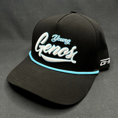 The Late Game Cast Crew Young Genos Snapback Hat Black GSW