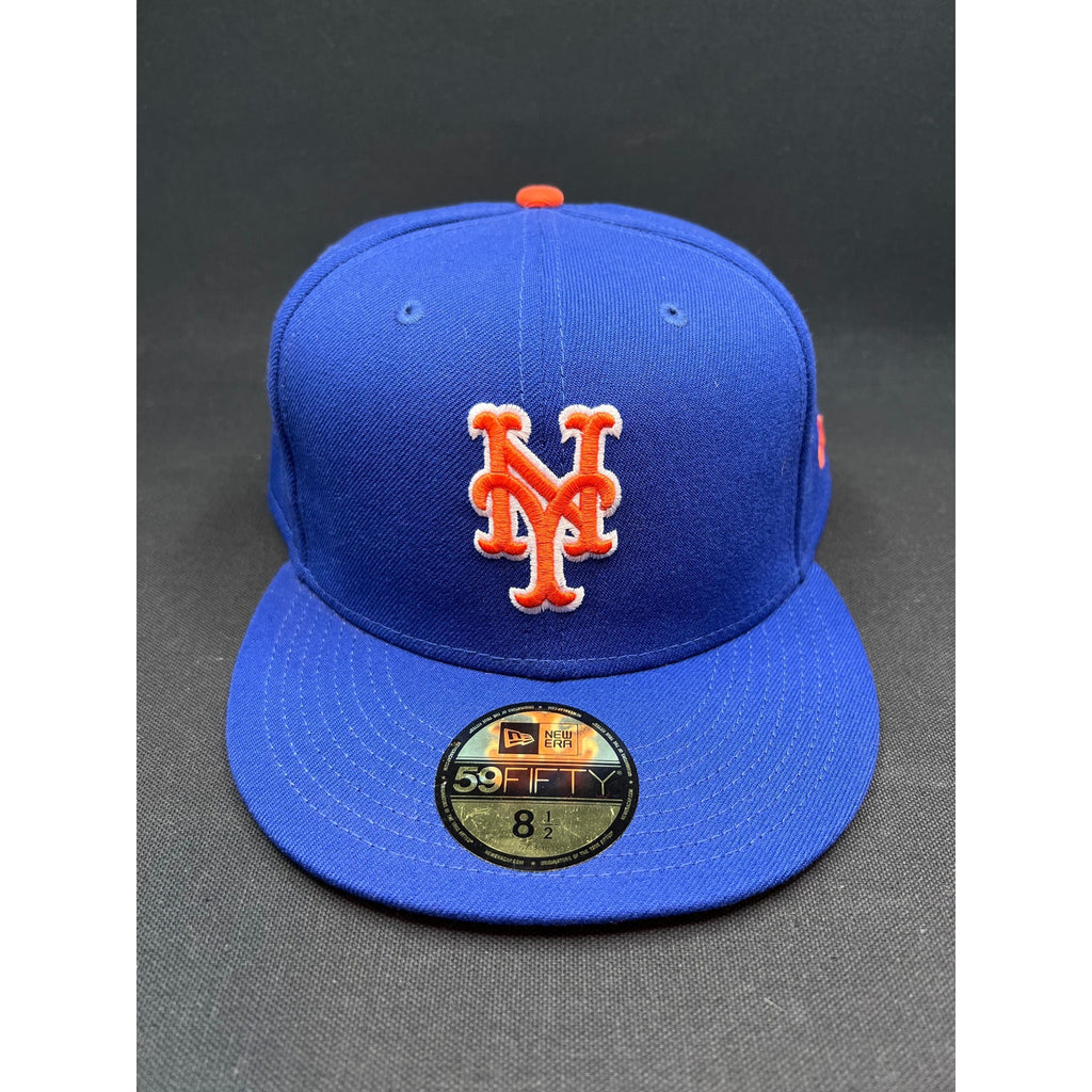 New Era 59FIFTY MLB Authentic On-Field New York Mets Hat – Size 8 1/2 – Royal Blue