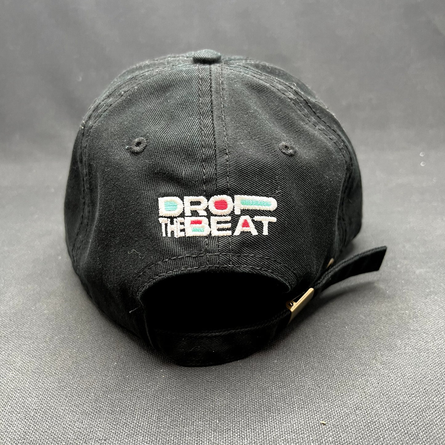 TikTok US Enterprise Team Strapback Hat Drop The Beat Black Cap