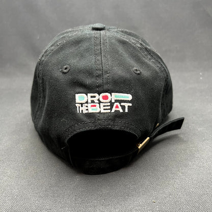 TikTok US Enterprise Team Strapback Hat Drop The Beat Black Cap