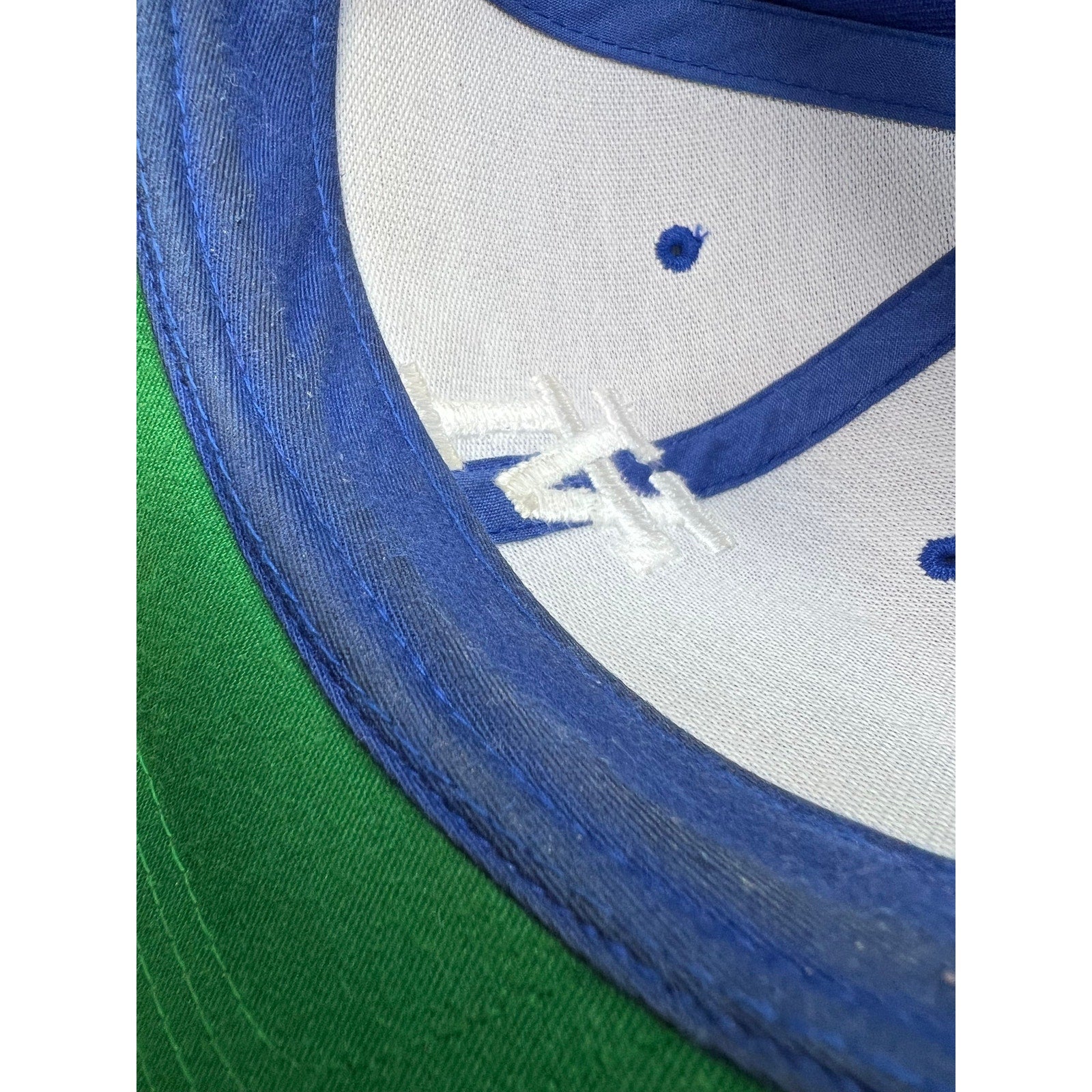 Uniform Studios Los Angeles Hat Yupoong Classics Blue Snapback Green