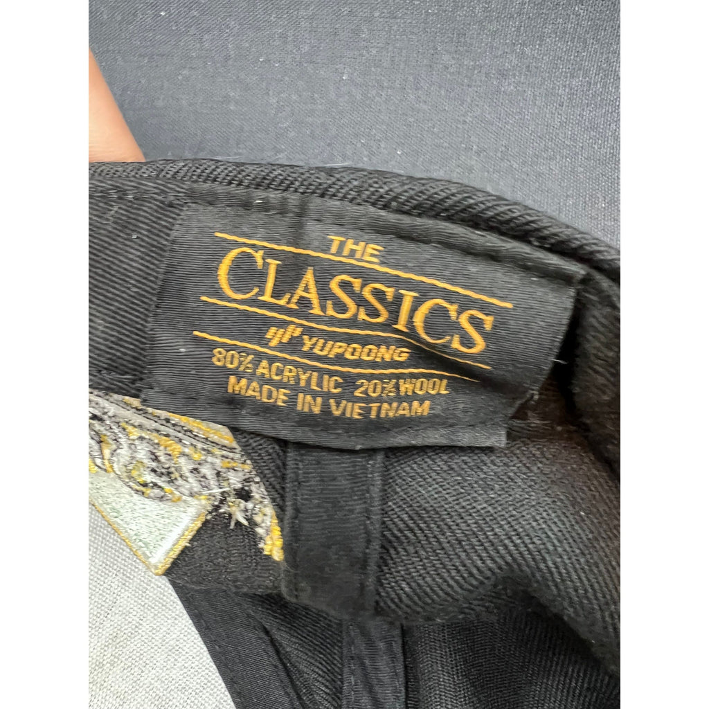 Mid 2000s LA Dodgers Prevail World Series Snapback – Black & Gold Logo Baseball Hat