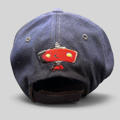 Raree Finds navy blue Star Trek 2009 crew hat featuring embroidered Bad Robot logo on the back