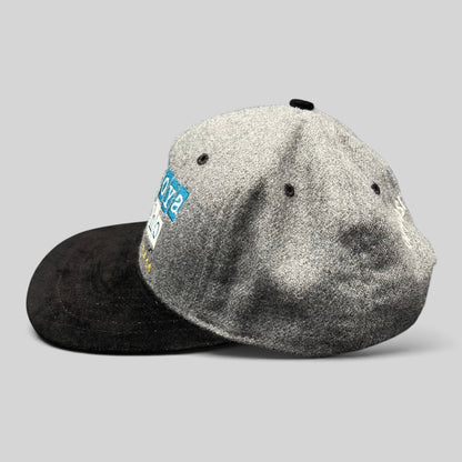 Raree Finds vintage 1997 De La Hoya vs Camacho boxing snapback hat with grey wool crown and black brim